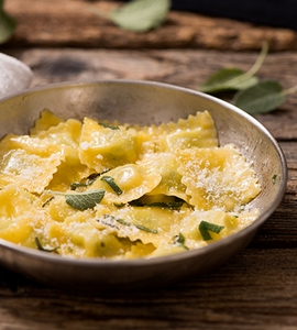 raviolis ricotta épinards